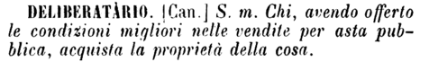 deliberatario