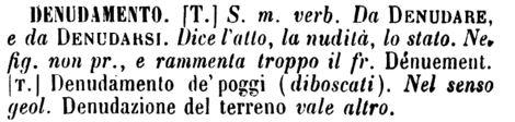 denudamento