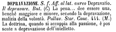 depravazione