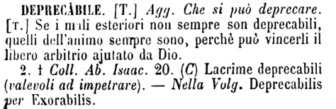 deprecabile