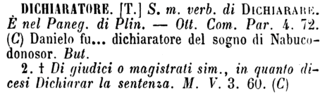 dichiaratore