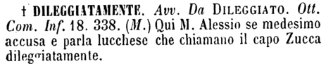 dileggiatamente