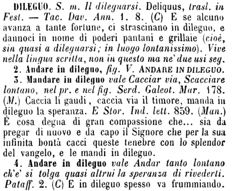 dileguo