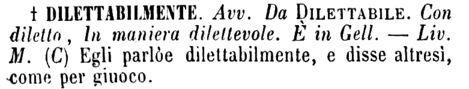 dilettabilmente