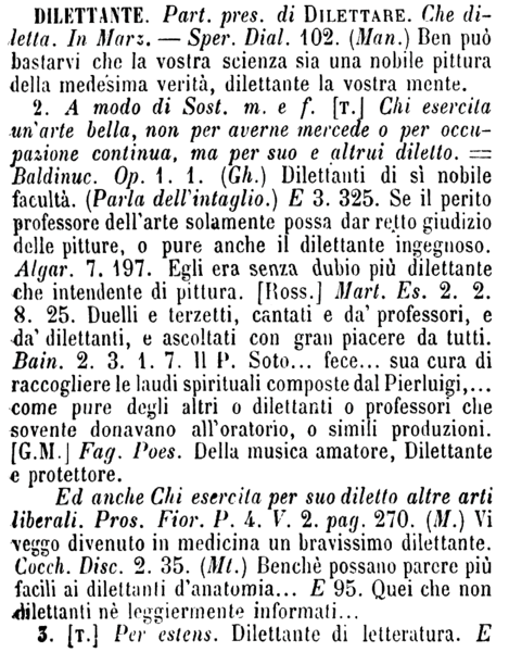 dilettante