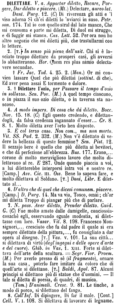 dilettare