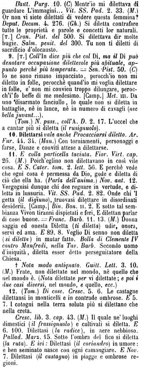 dilettare