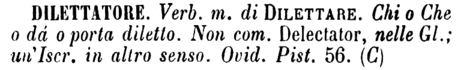 dilettatore