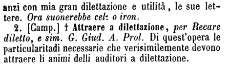 dilettazione