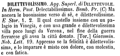 dilettevolissimo