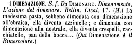 dimenazione