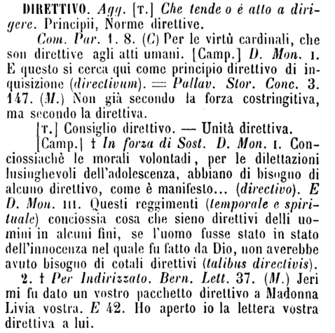 direttivo