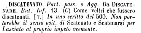 discatenato