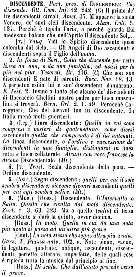 discendente