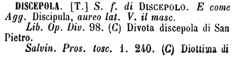 discepola