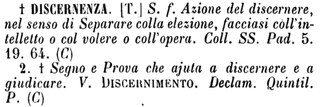 discernenza
