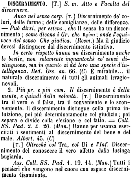 discernimento