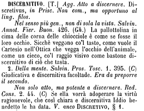 discernitivo
