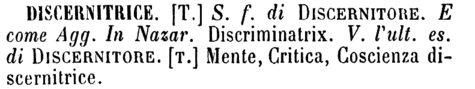 discernitrice