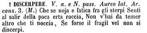 discerpere