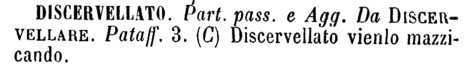 discervellato