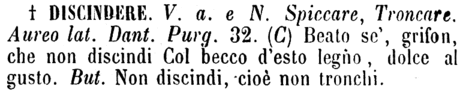 discindere