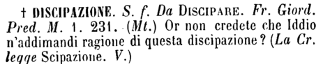 discipazione