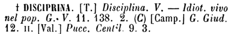 disciprina