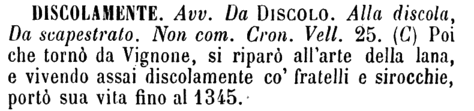 discolamente