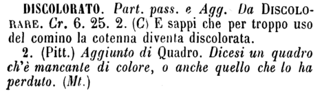 discolorato
