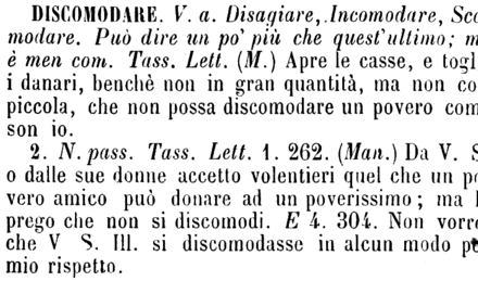 discomodare