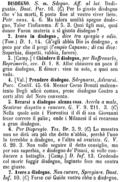 disdegno