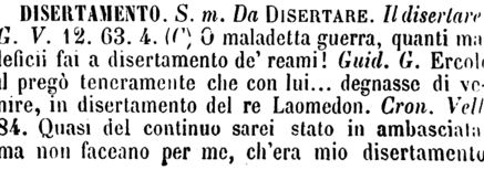 disertamento