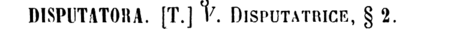 disputatora