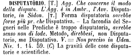disputatorio