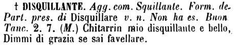disquillante