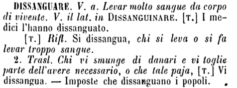 dissanguare