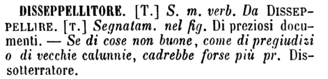 disseppellitore