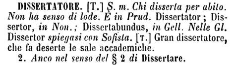 dissertatore
