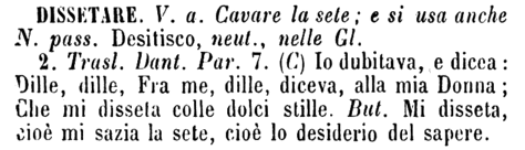 dissetare