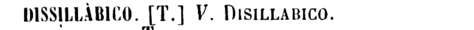 dissillabico