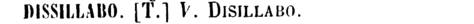 dissillabo