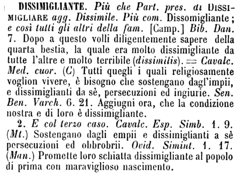 dissimigliante
