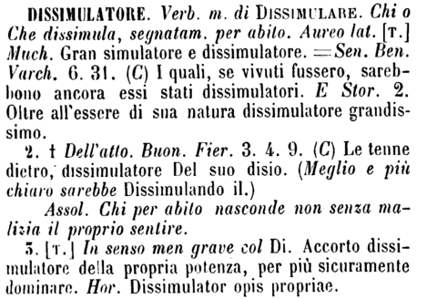dissimulatore