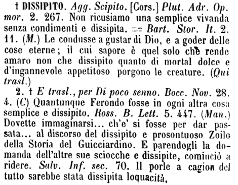 dissipito