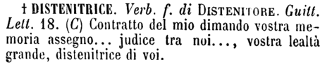 distenitrice