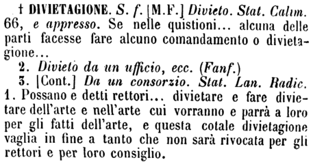 divietagione