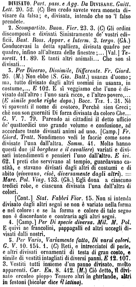 divisato