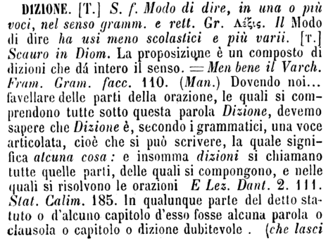 dizione
