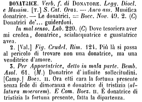 donatrice